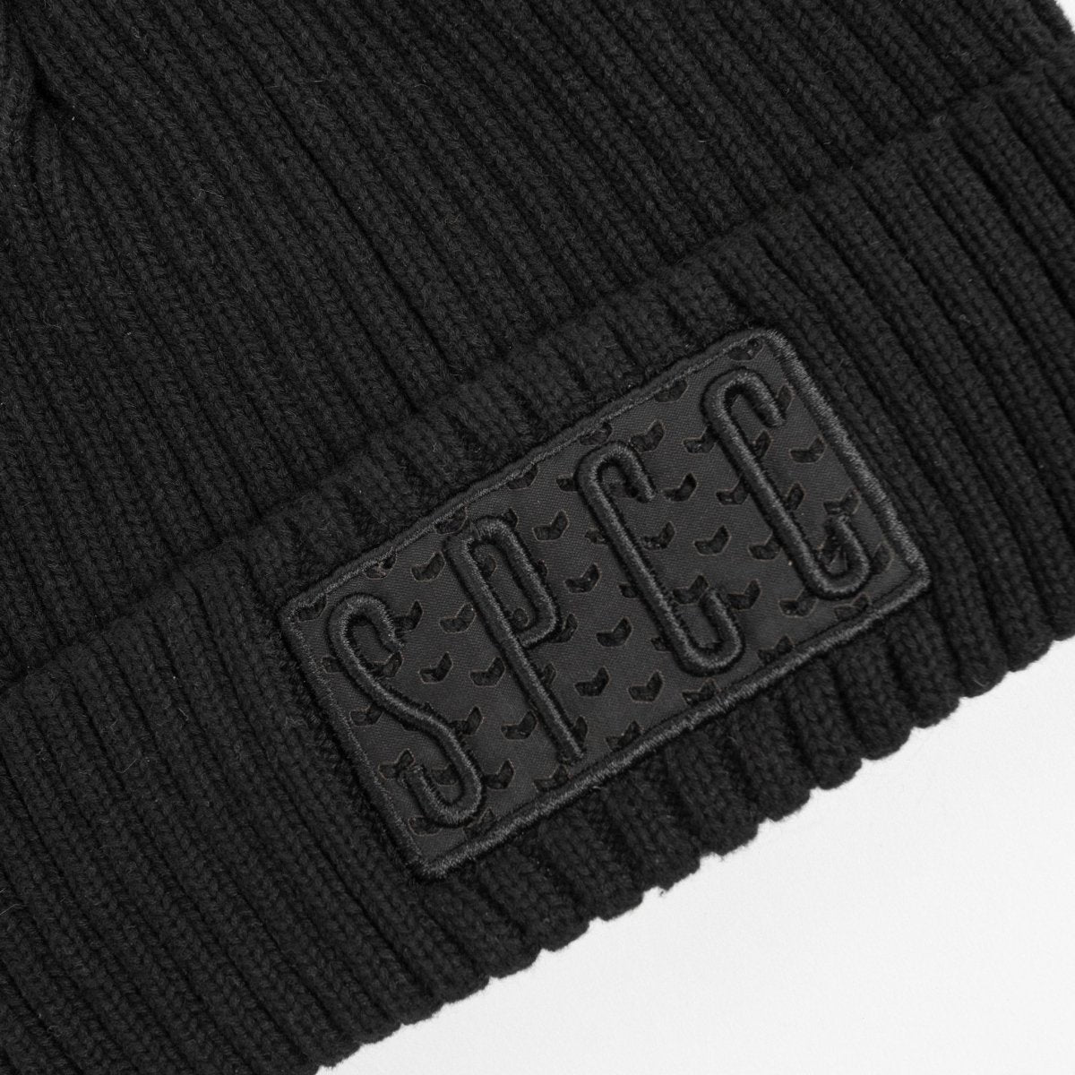 SPCC Kahn Beanie Black - Shazem - MENS HEADWEAR - SPCC