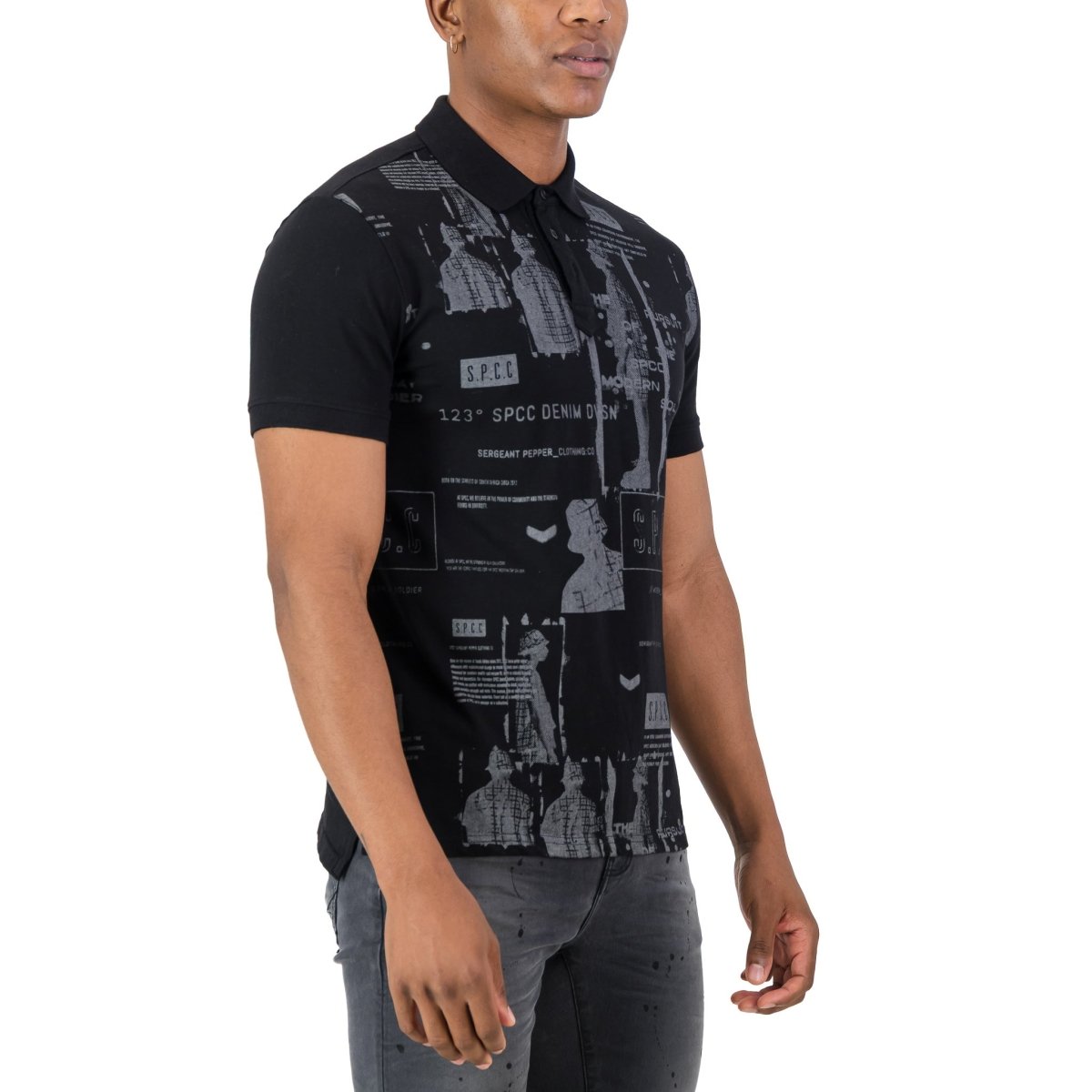 SPCC Krall Golfer Black - Shazem - MENS GOLFER - SPCC