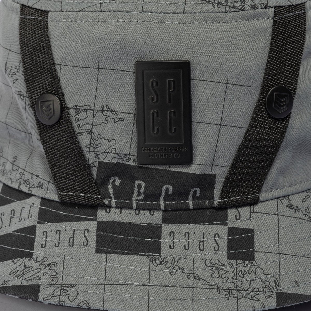 SPCC Libertine Bucket Hat Blue Grey - Shazem - MENS HEADWEAR - SPCC