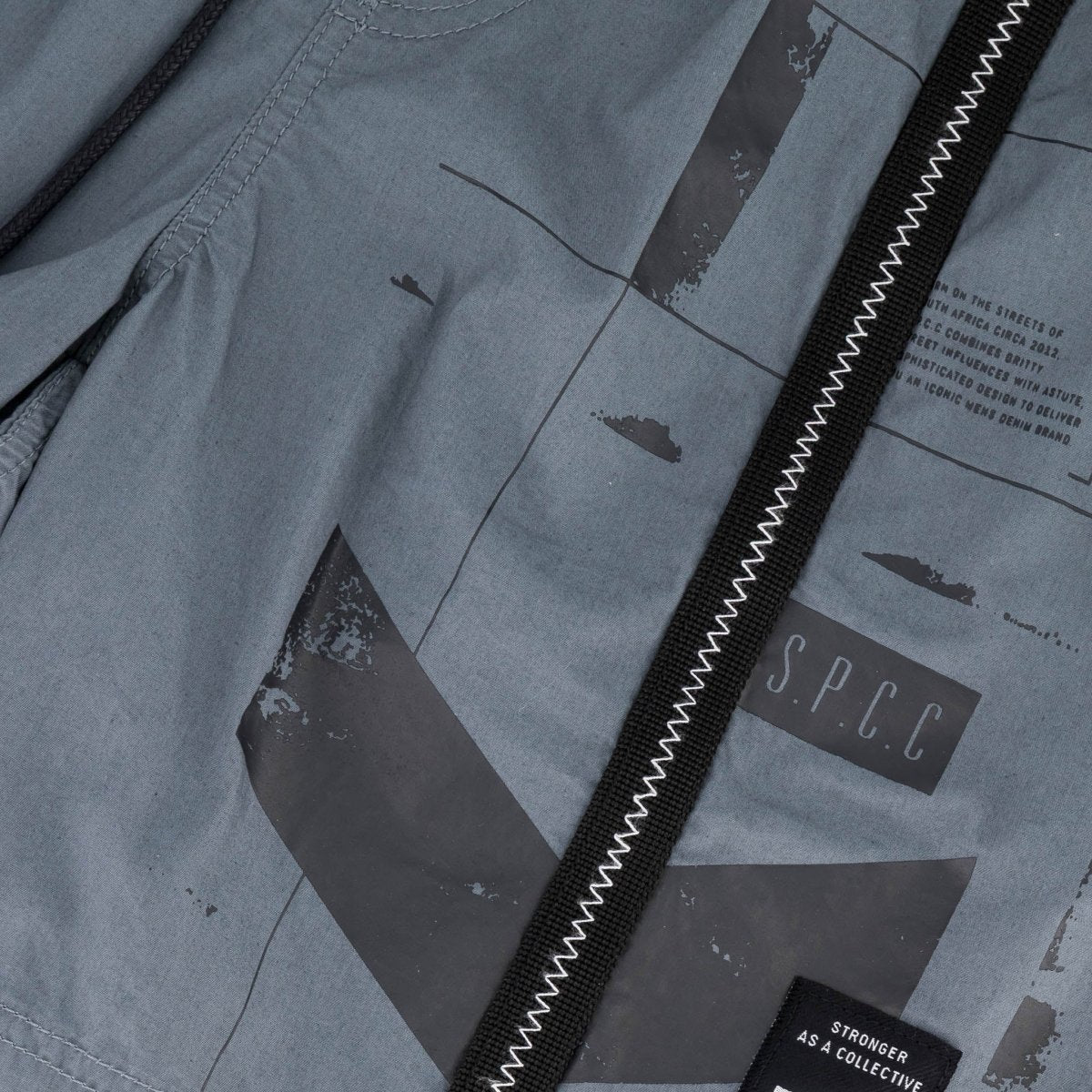 SPCC Orbit Pool Short Blue Grey - Shazem - MENS SHORTS/BERMUDA - SPCC