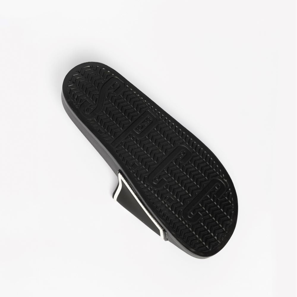 SPCC Packham Slider Black/White - Shazem - MENS SANDALS - SPCC