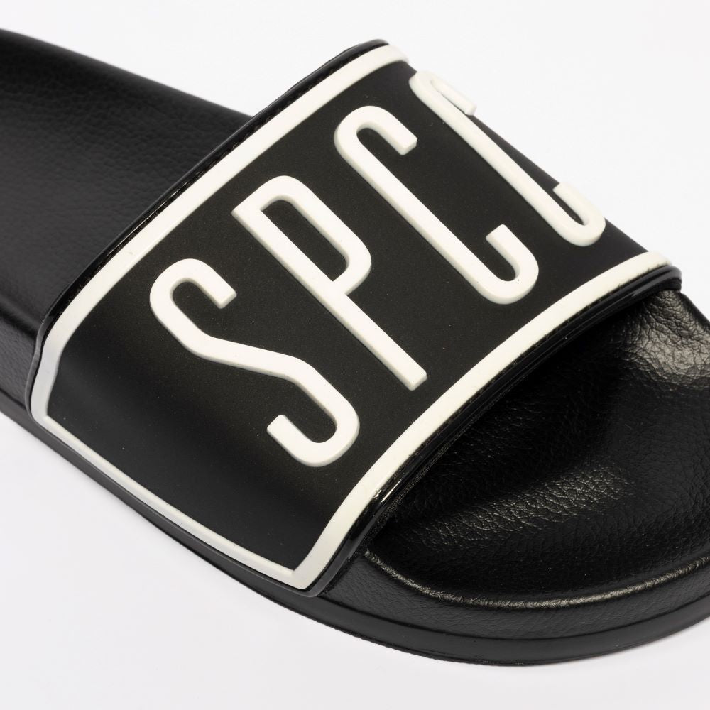 SPCC Packham Slider Black/White - Shazem - MENS SANDALS - SPCC