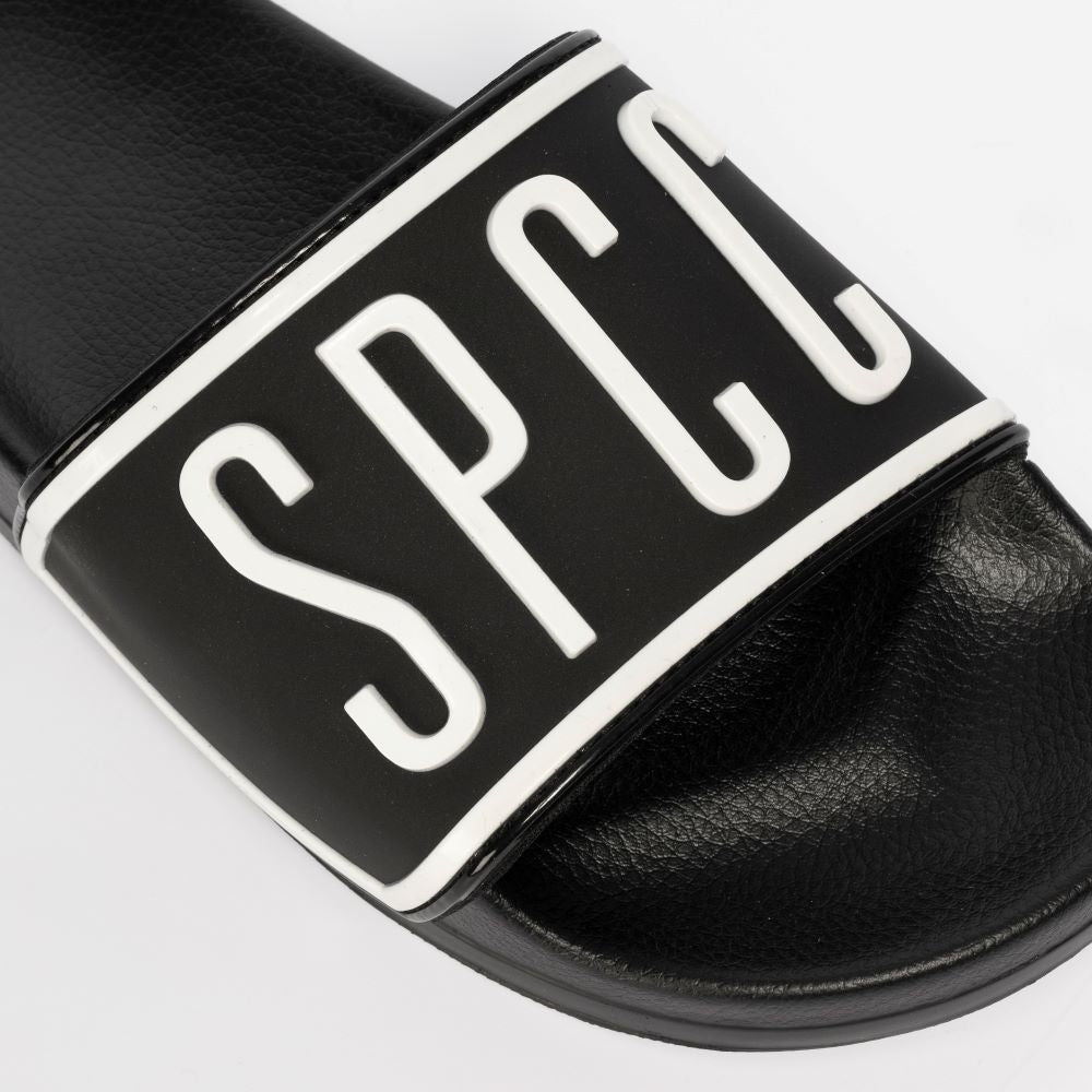 SPCC Packham Slider Black/White - Shazem - MENS SANDALS - SPCC