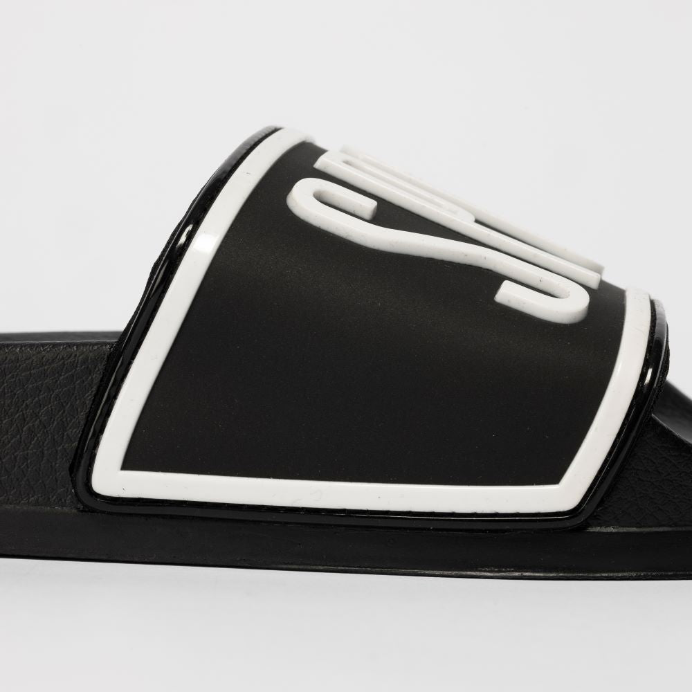 SPCC Packham Slider Black/White - Shazem - MENS SANDALS - SPCC