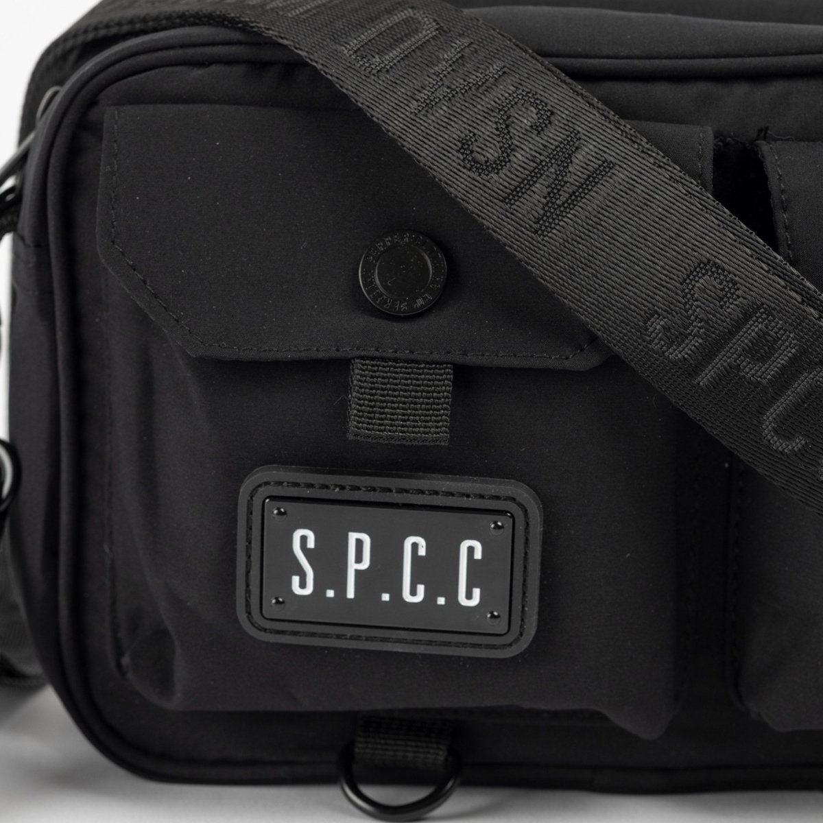 SPCC Pollard Hip Bag Black - Shazem - MENS LUGGAGE - SPCC