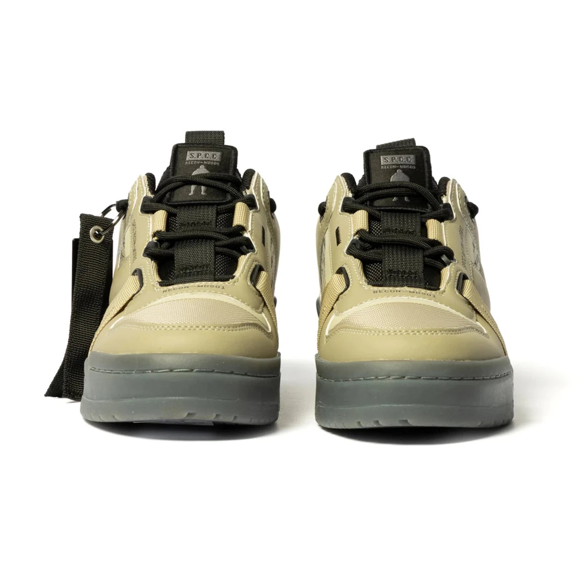 Off-white SPCC Recon Dune Force Lo men's sneakers with sleek design and comfortable fit, featuring modern sneaker details.