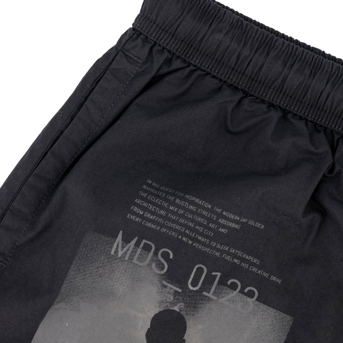 SPCC Recon Nighthawk Pool Short Black - Shazem - MENS SHORTS/BERMUDA - SPCC