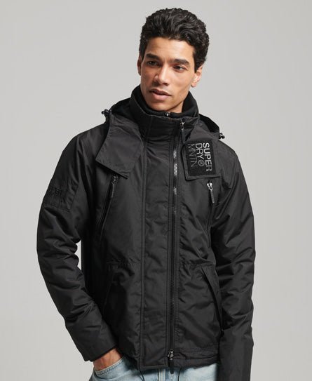 Superdry Mountain Windcheater Black - Shazem - MENS JACKETS - SUPERDRY