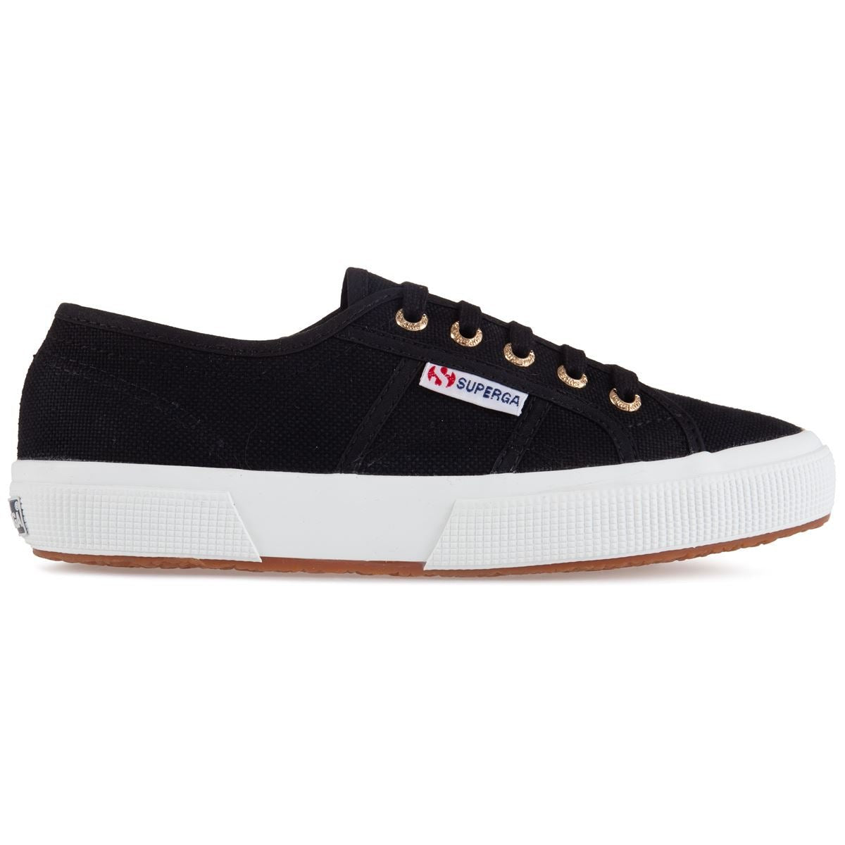 Superga 2750 Black Pale Gol - Shazem - UNISEX SNEAKERS - SUPERGA