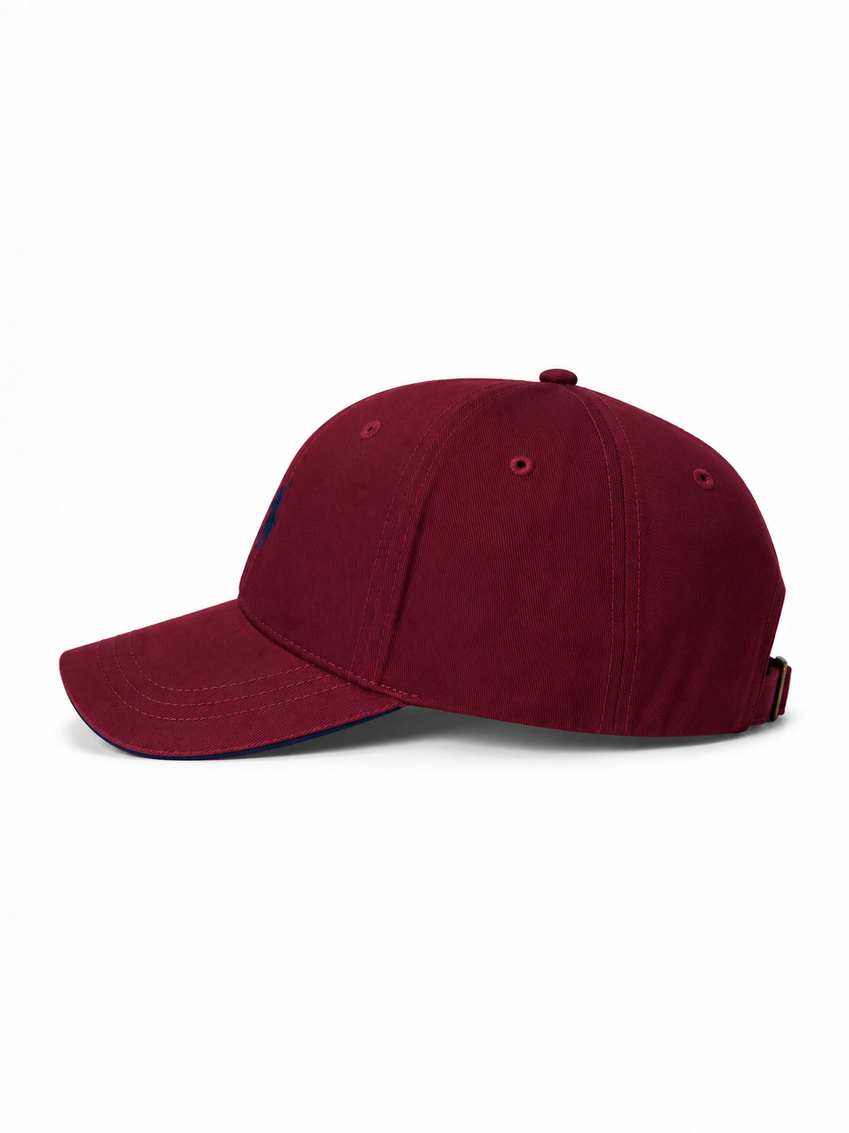 Polo 6 Panel Classic Peak Cap Red