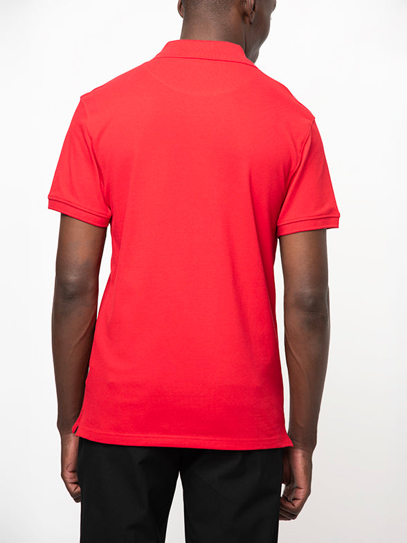 Polo Carter Essential Pique SS Golfer Red