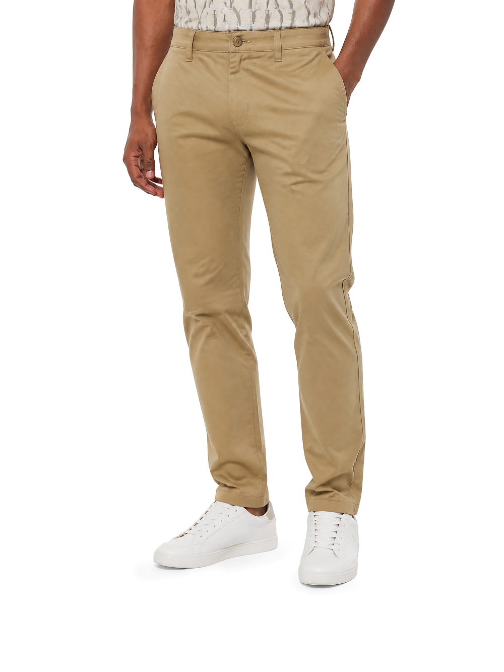 Polo Milan Essential Straight Leg Chino Taupe