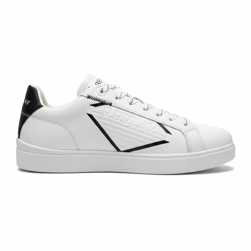 Replay Polys Stamp White Black