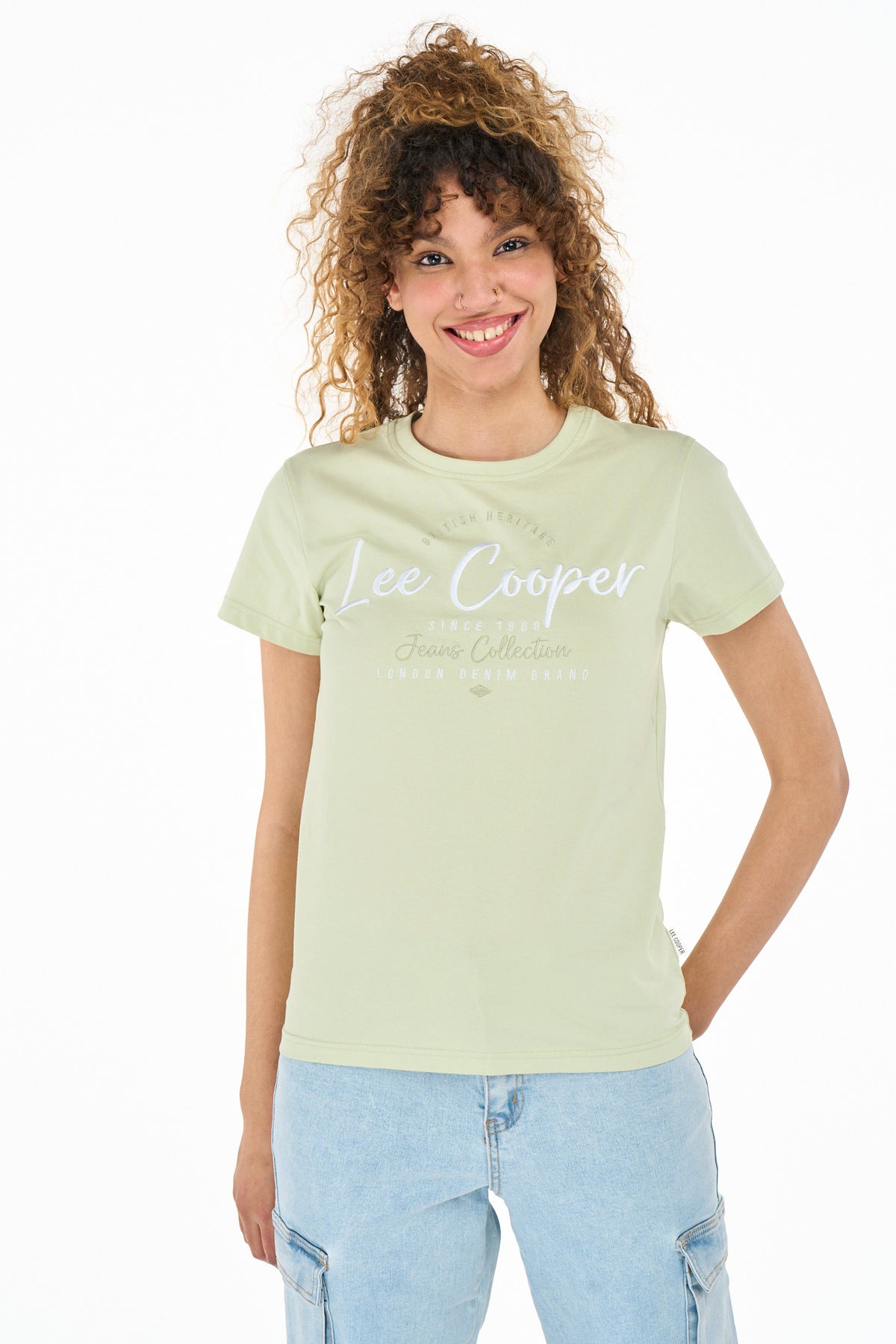 Lee Cooper Avalon Tee Green