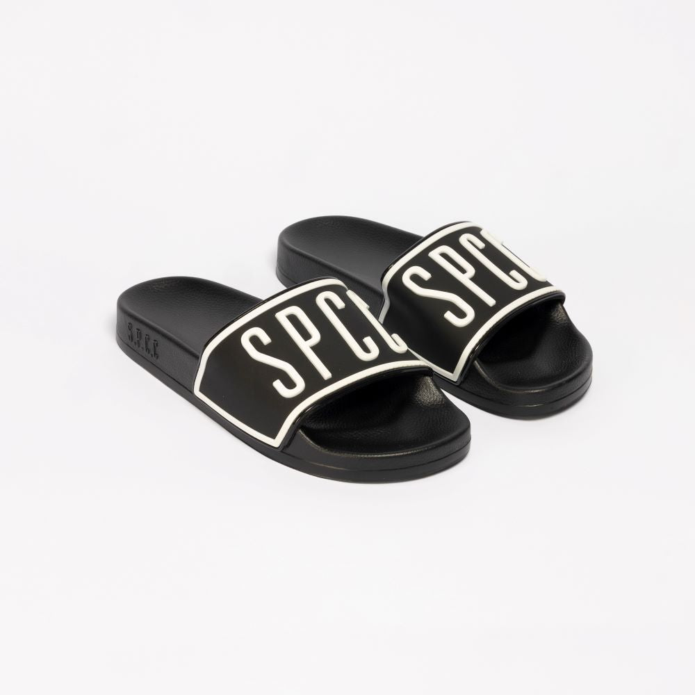 SPCC FM PACKHAM SLIDER BLACK/WHITE