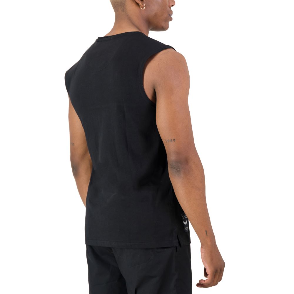 SPCC CM SURGE ATLAS SLEEVELESS TEE BLACK
