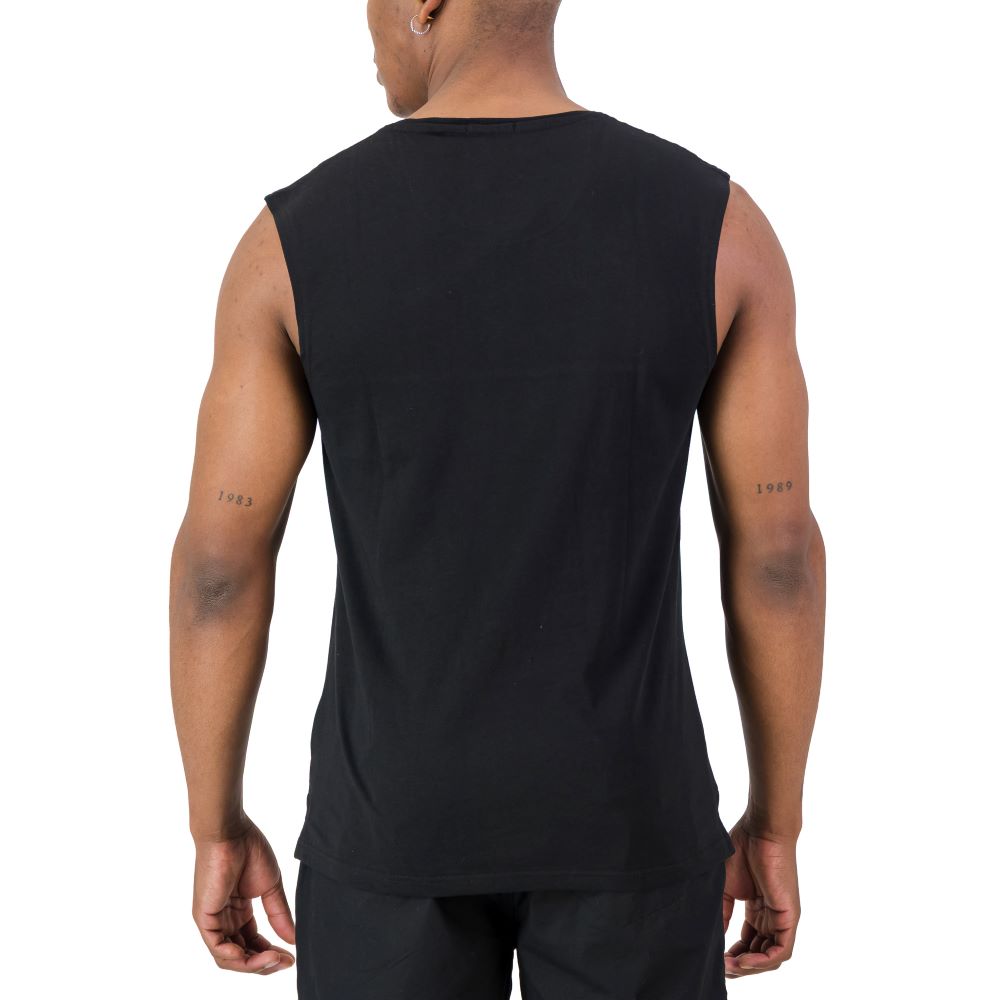 SPCC CM SURGE ATLAS SLEEVELESS TEE BLACK