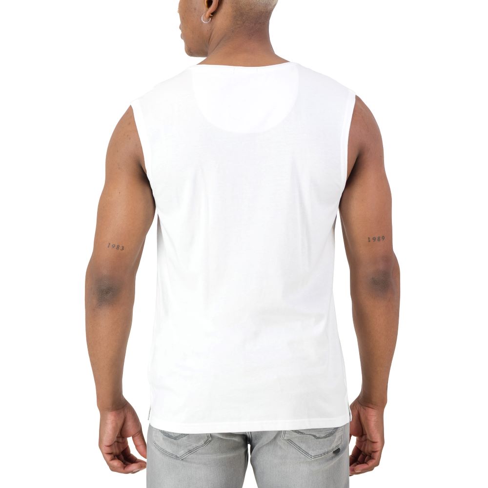 SPCC CM SURGE ATLAS SLEEVELESS TEE WHITE