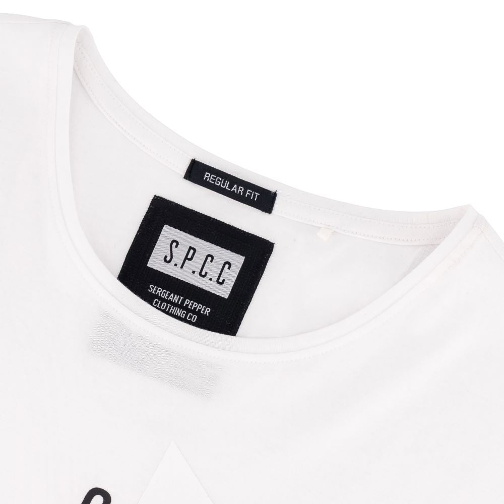 SPCC CM SURGE ATLAS SLEEVELESS TEE WHITE