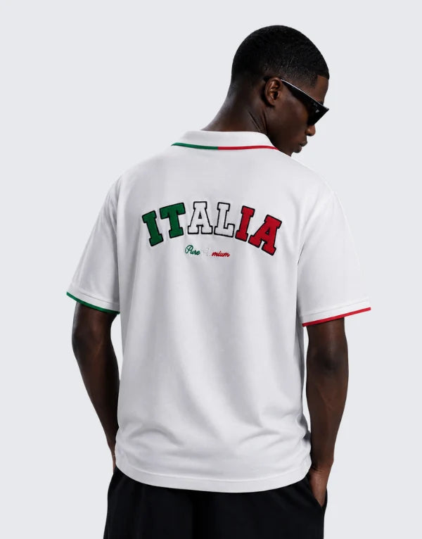 Pure Premium Corva Italy Golfer White