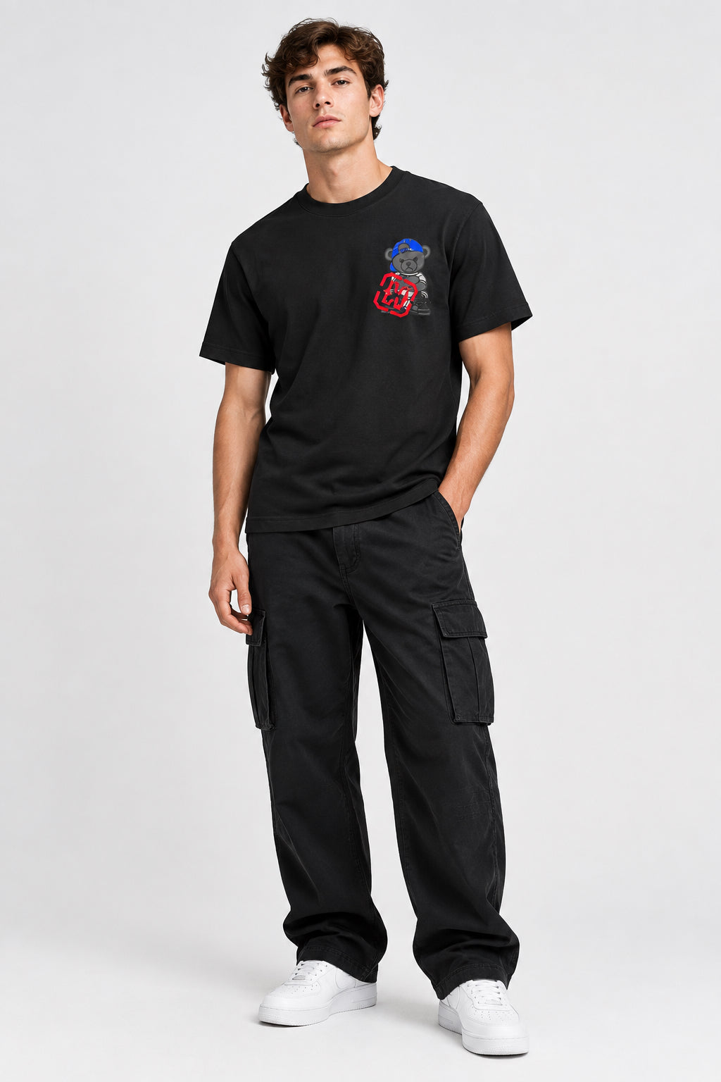 Enrico Coveri Bling T-Shirt 003 Black