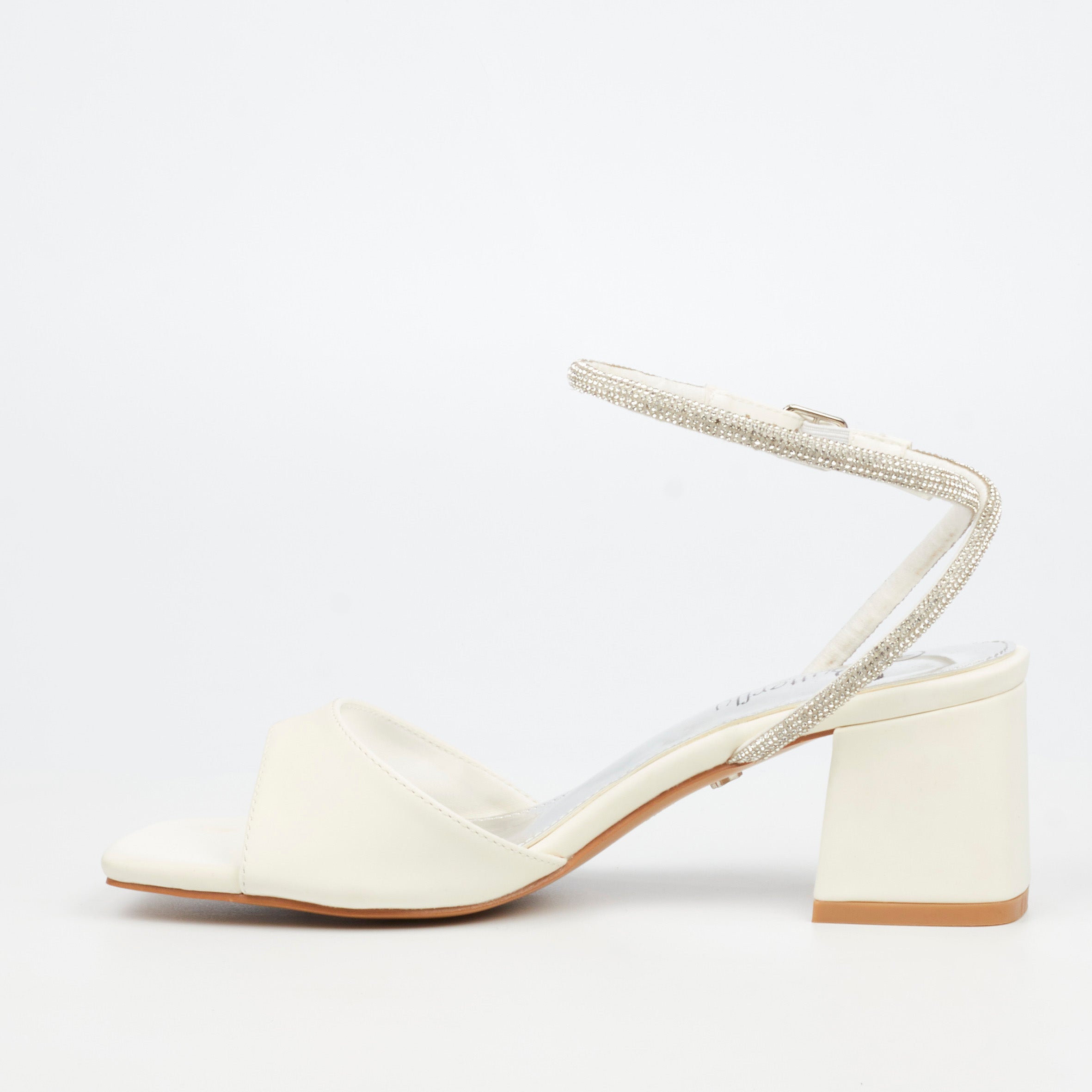 Butterfly Feet Alaine 1 Heel White