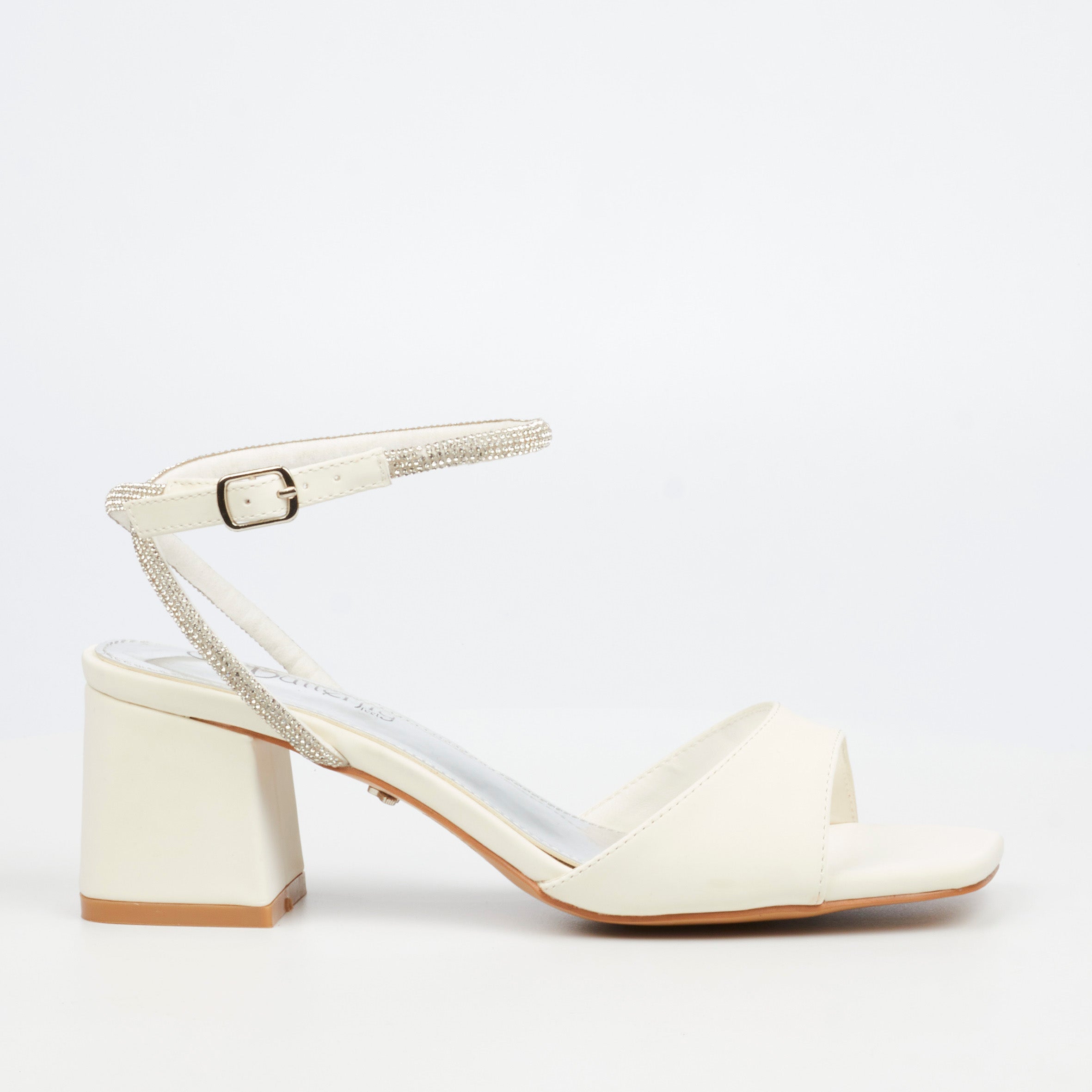 Butterfly Feet Alaine 1 Heel White