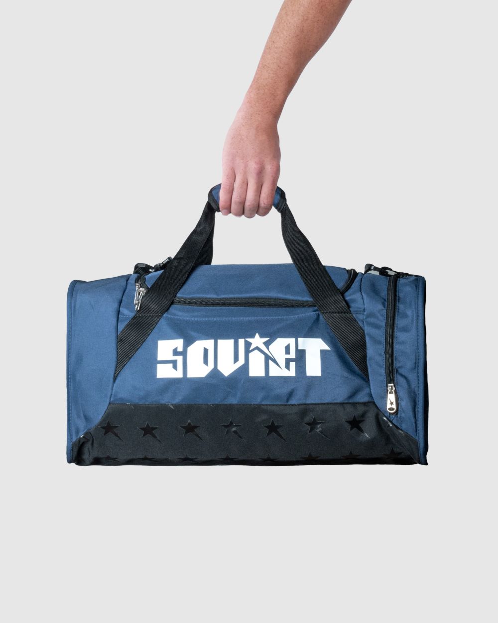 SOVIET AX BOCA MED DUFFEL NAVY
