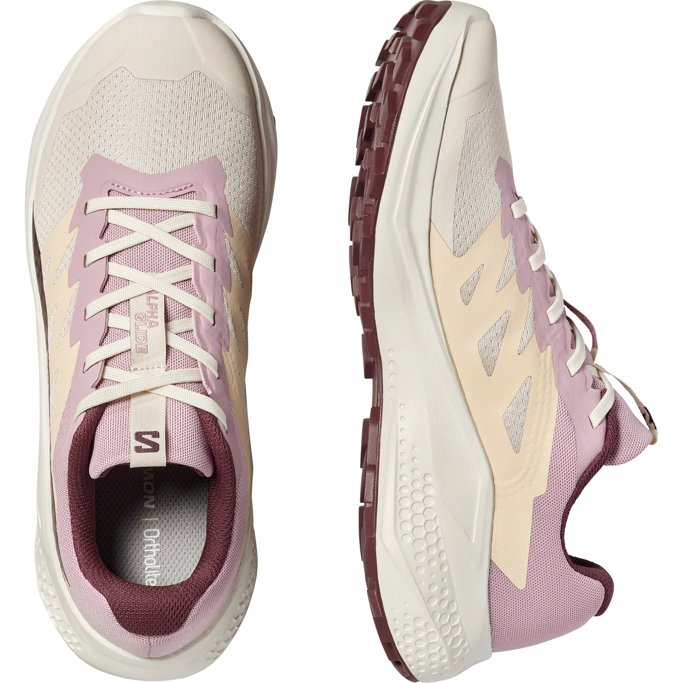Salomon Alphaglide Tapioca/Dawn Pink/Huckleberry
