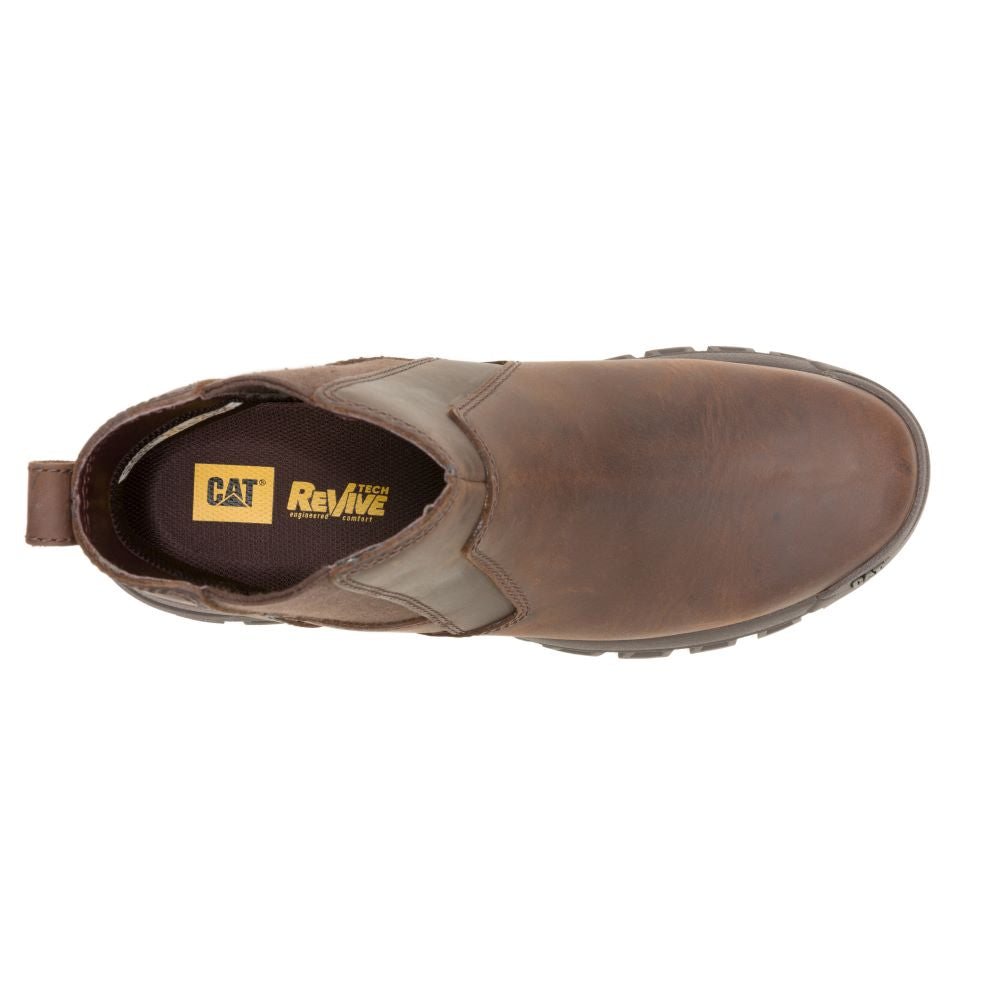 CATERPILLAR FM THRESHOLD CHELSEA DARK BROWN