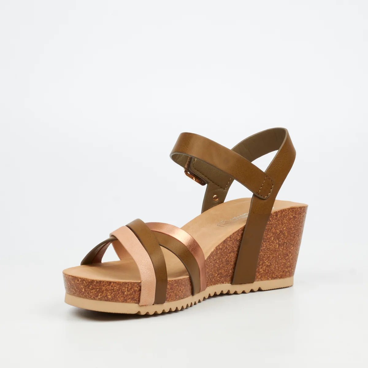 Butterfly Franky 1 Wedge Olive