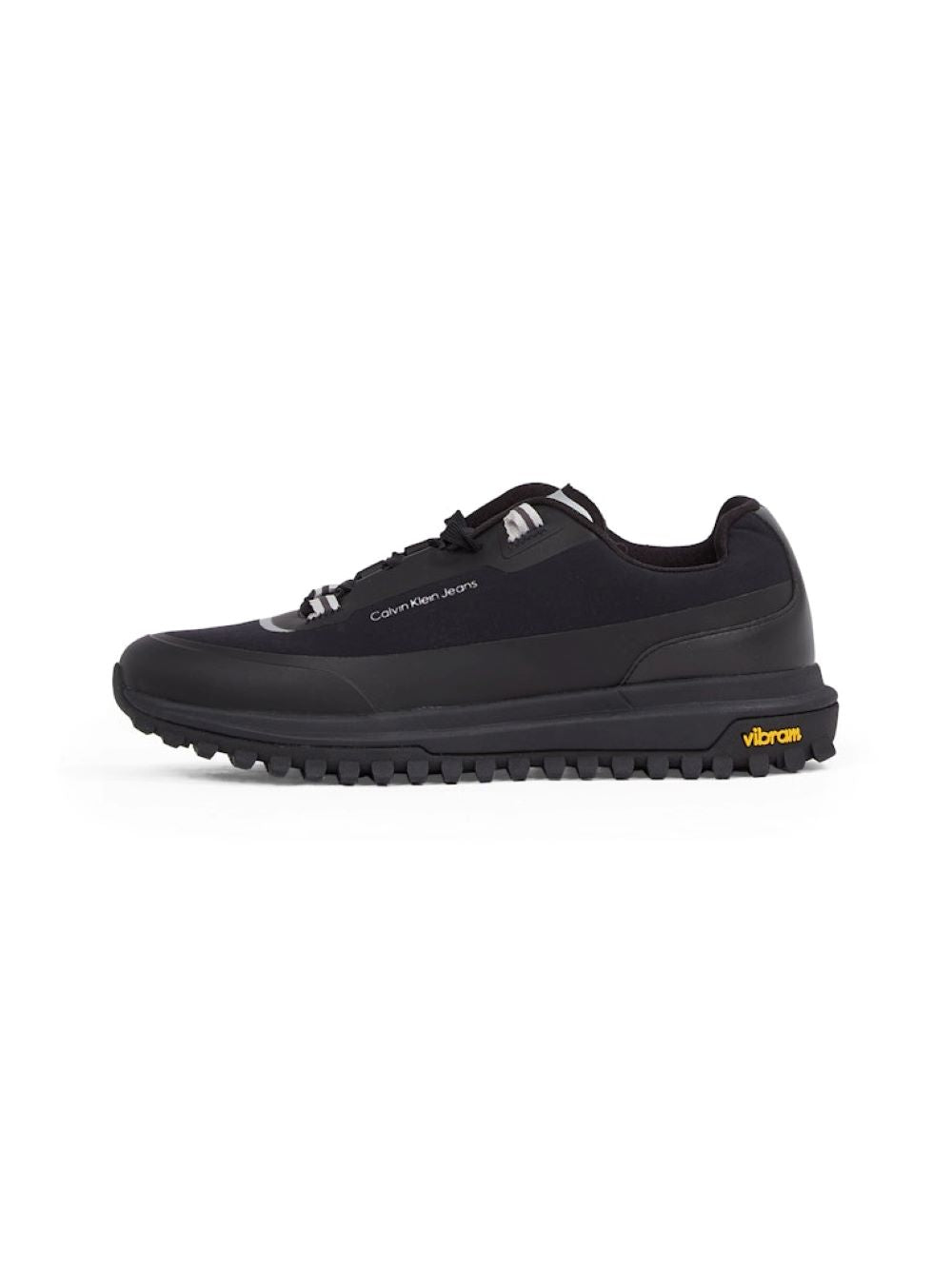CALVIN KLEIN FM VIBRAM TOOTH RUNNER IN HI TECH BLACK