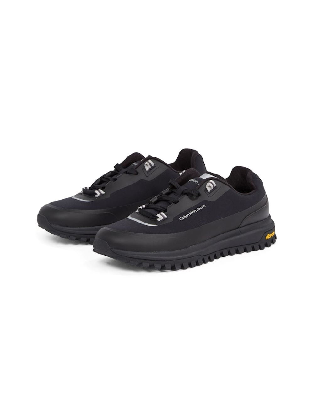 CALVIN KLEIN FM VIBRAM TOOTH RUNNER IN HI TECH BLACK