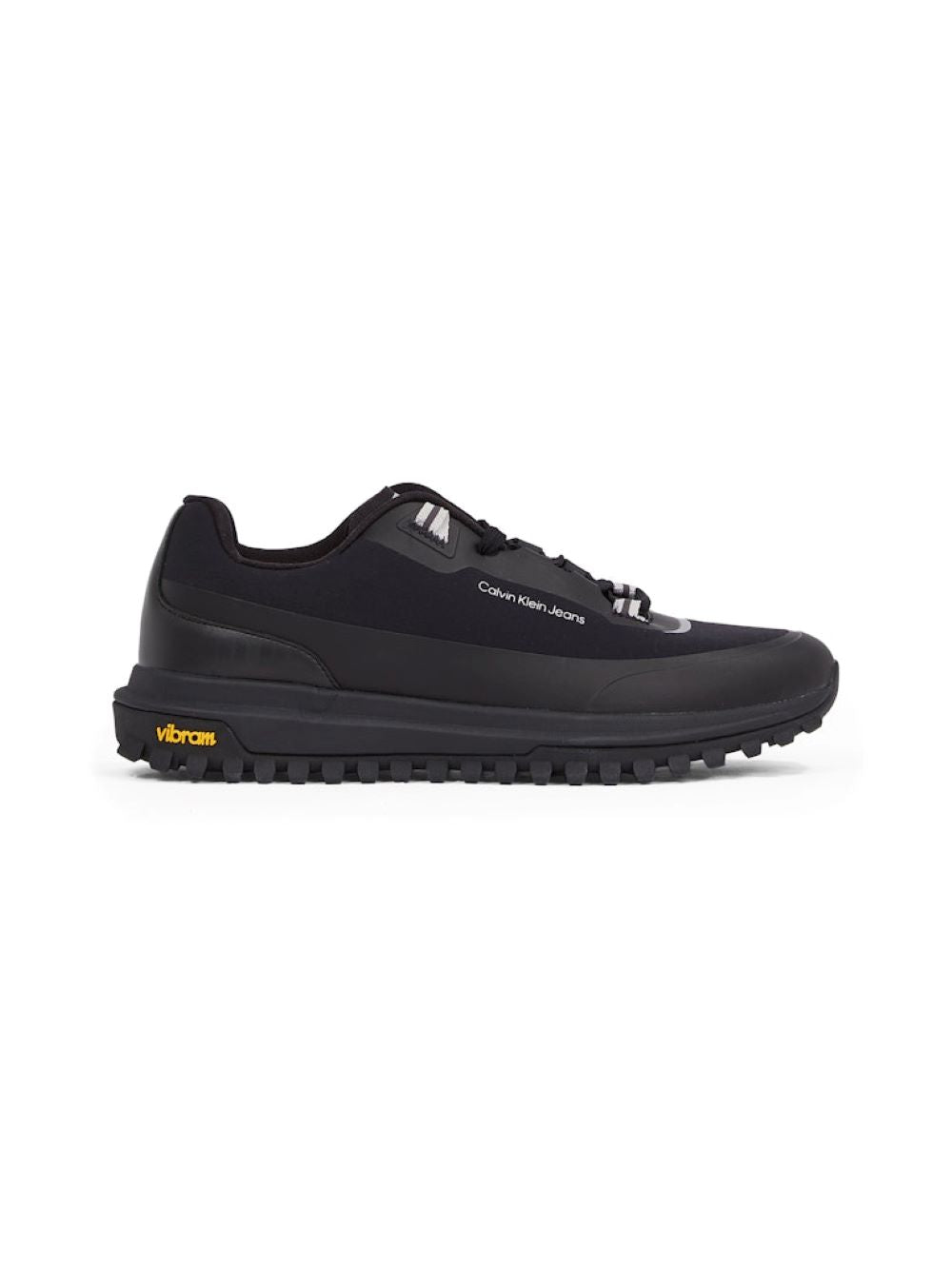CALVIN KLEIN FM VIBRAM TOOTH RUNNER IN HI TECH BLACK