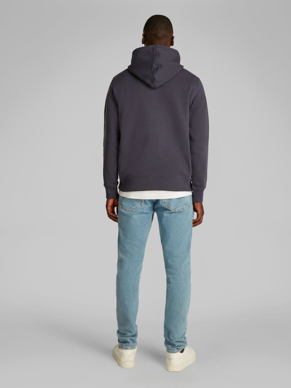 CALVIN KLEIN CM MONOLOGO HOODIE NAVY