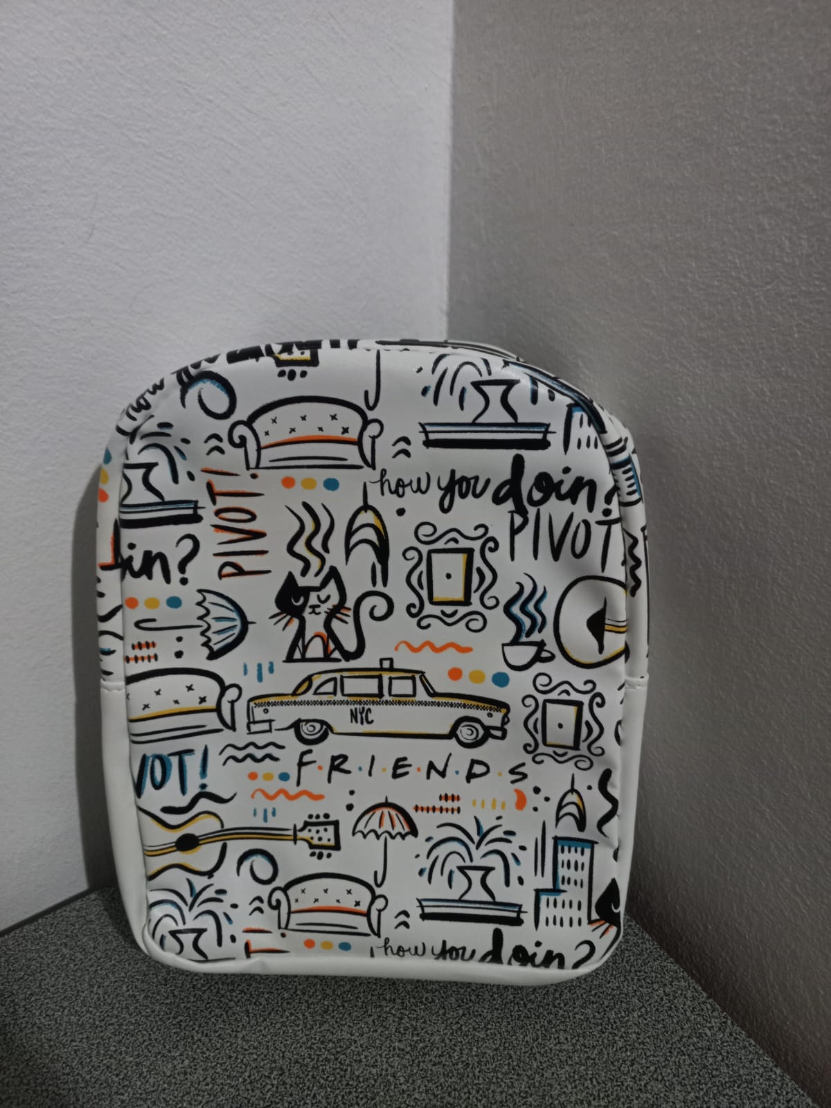 DISNEY AX FRIENDS ALL OVER BACKPACK