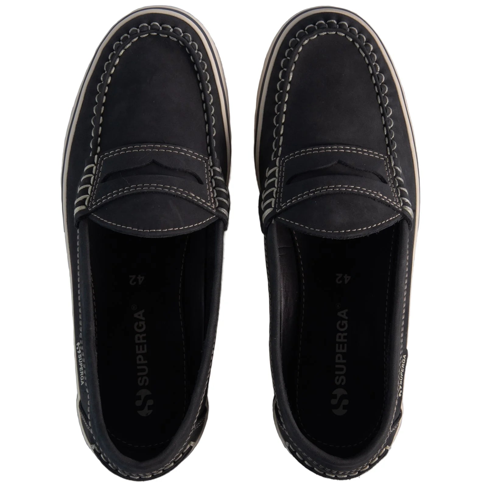 Superga 2002 Penny Moccasin Deep Lake