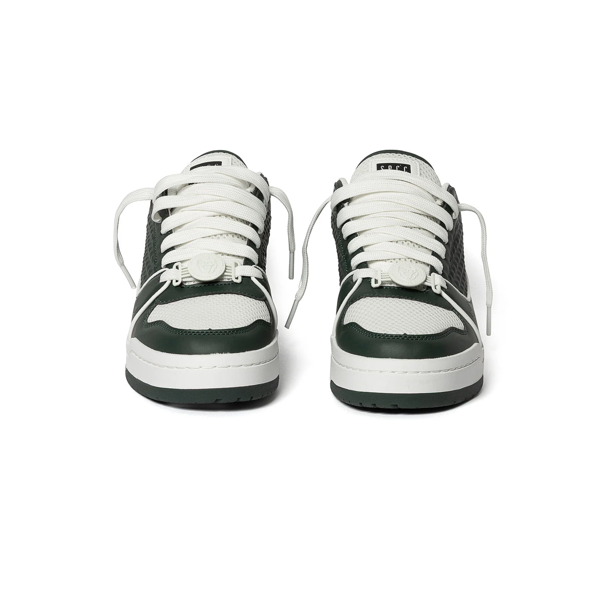 SPCC MDS Drifter Lo men's sneaker in dark fatigue green, low-top design with lace-up front