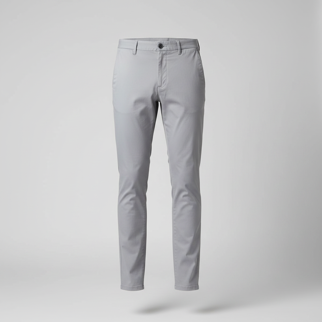 Kamopies Slim Fit Chino Silver
