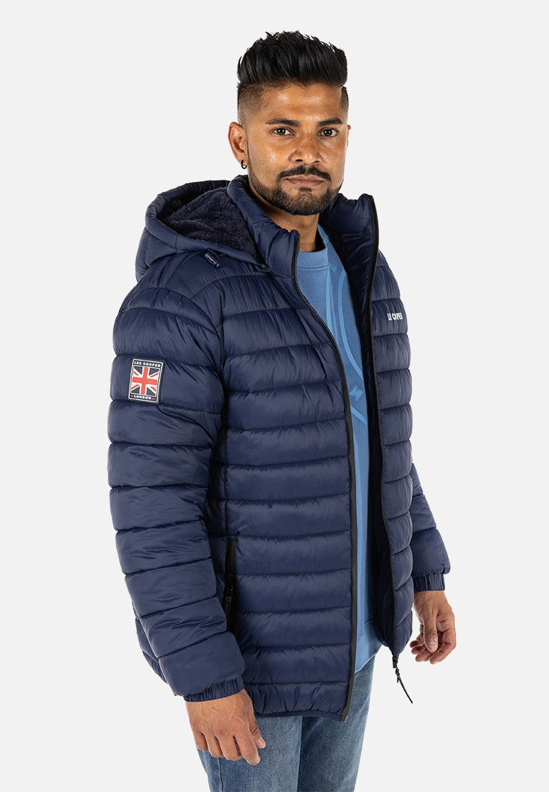 Lee Cooper Billy Puffer Jacket Navy