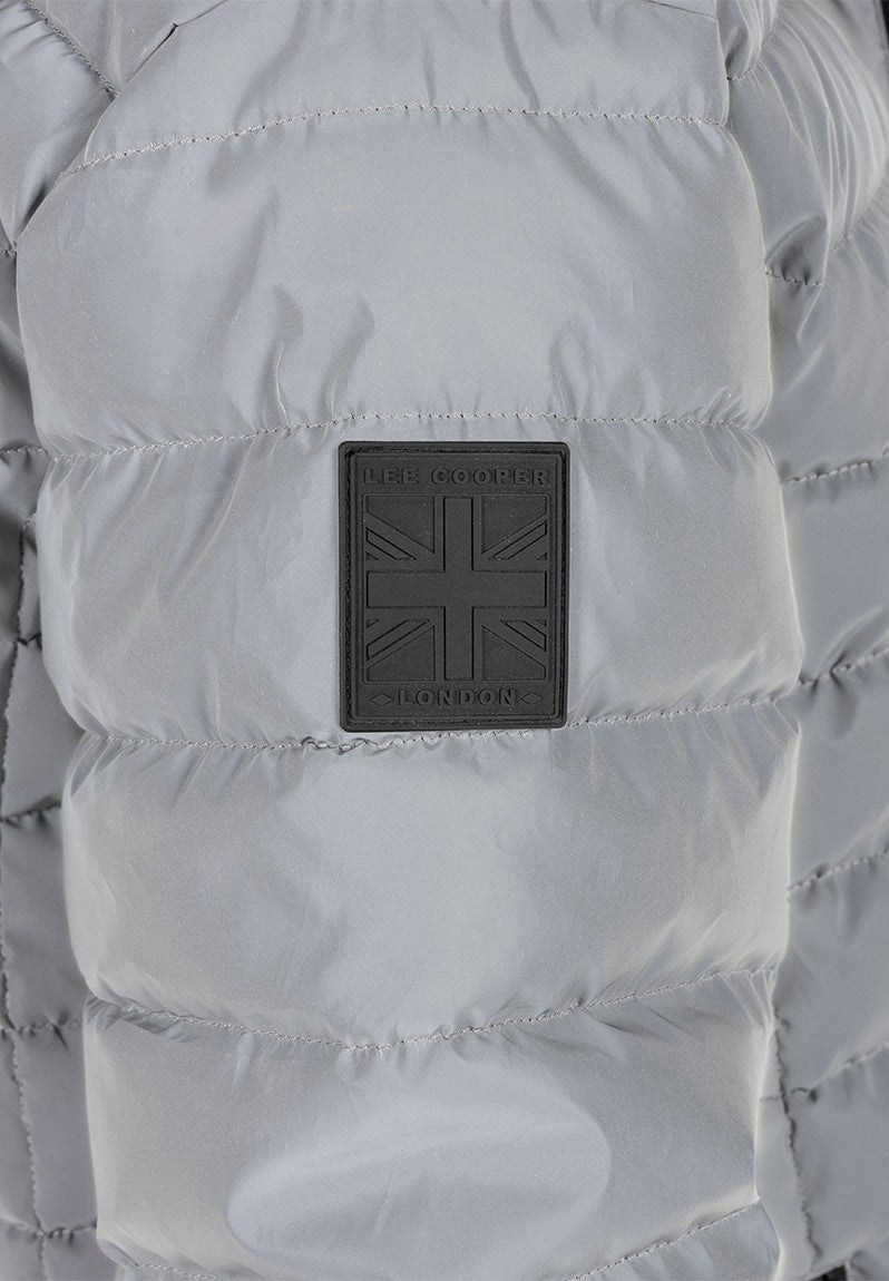 Lee Cooper Billy Puffer Jacket Reflective