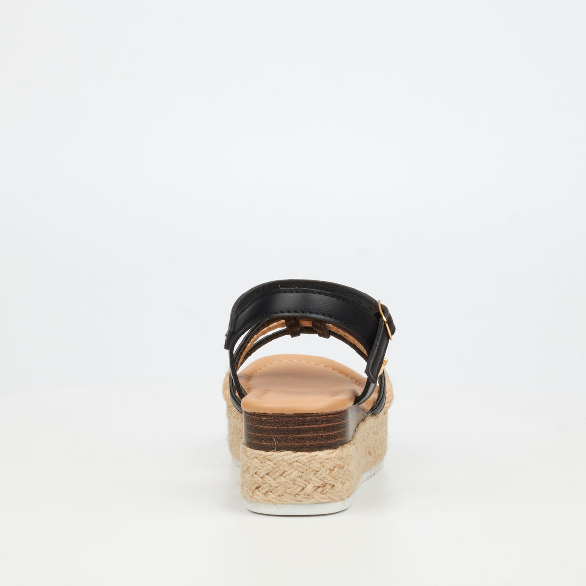 Black Flutterby Girls Maggie 2 kids sandals from Butterfly Feet, featuring a comfortable design and adjustable straps.