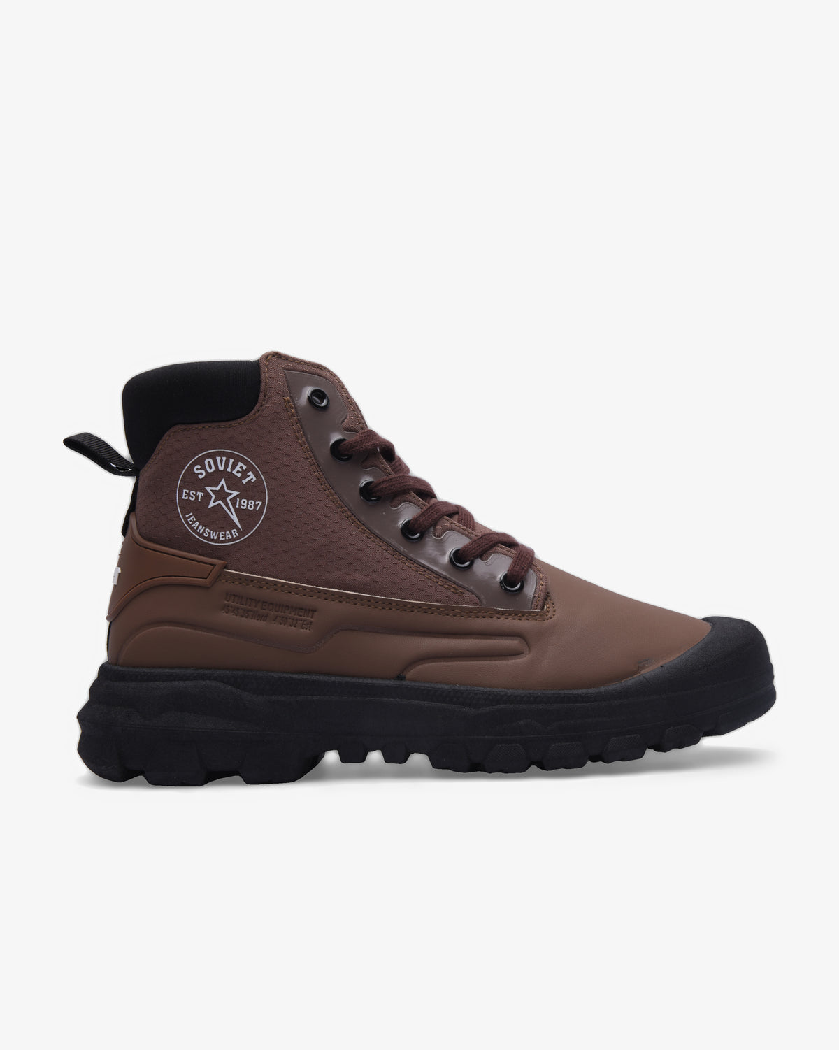 Soviet Gustav Brown/Black Boot