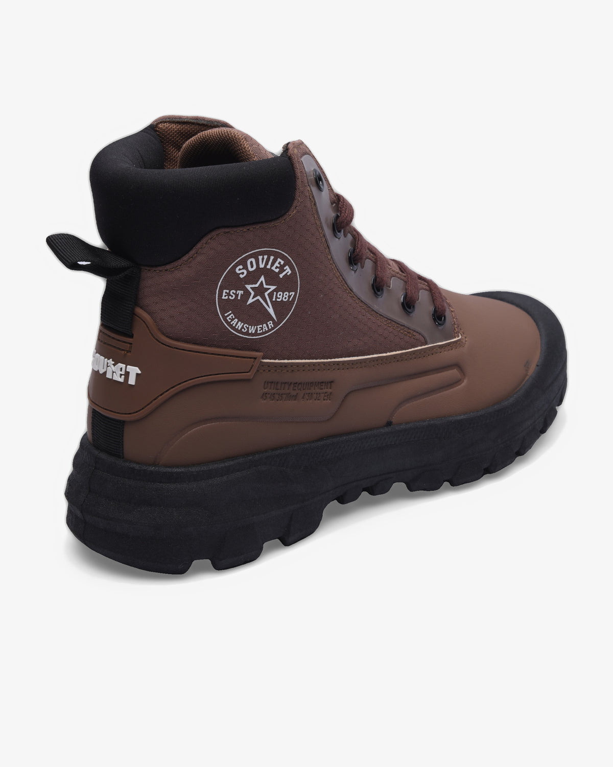 Soviet Gustav Brown/Black Boot