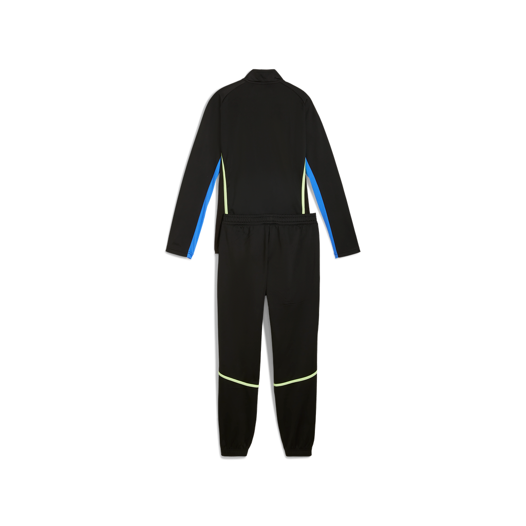 Puma  individualBLAZE Tracksuit Black/Fizzy Apple