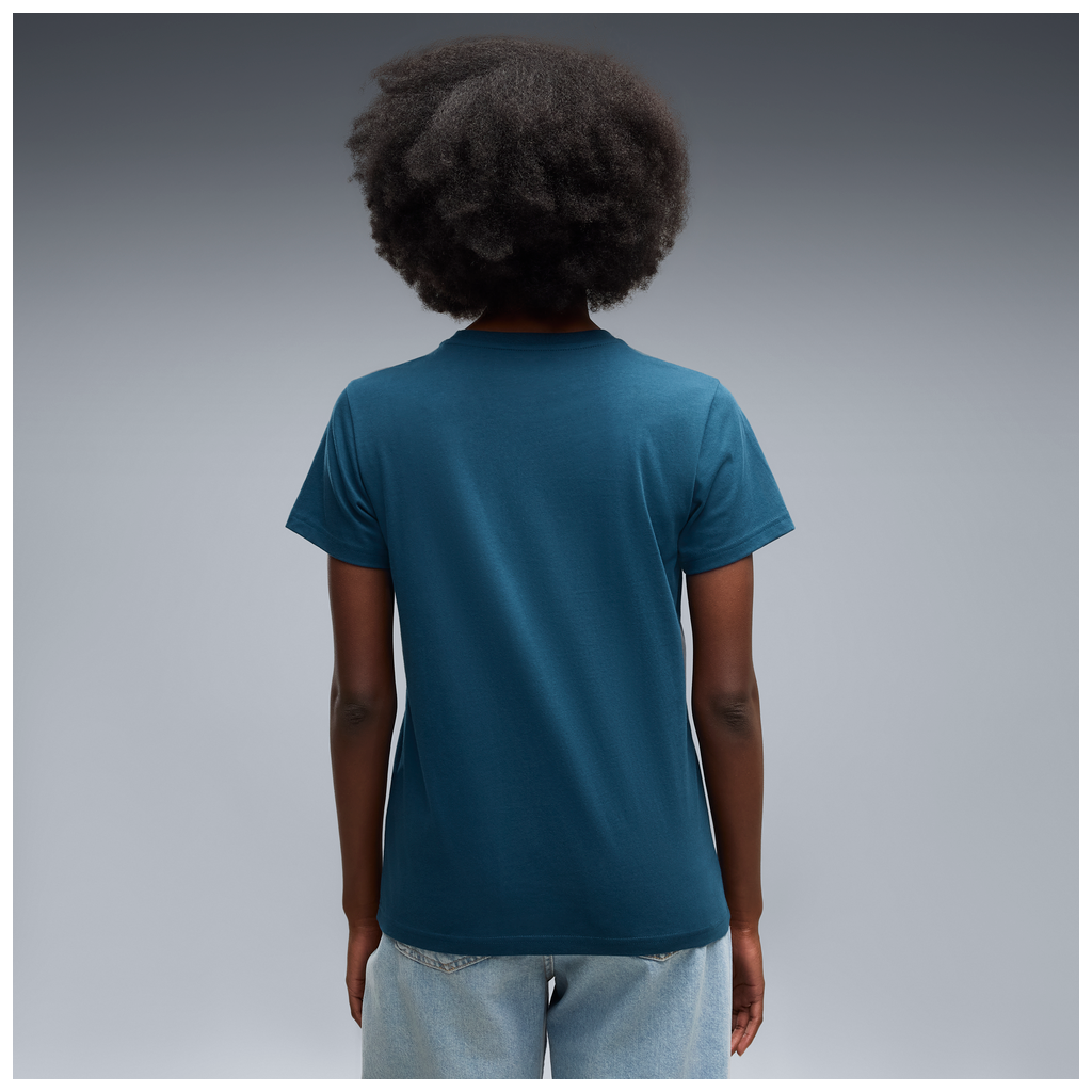 Puma Graphics Lace Cat Tee Midnight Petrol