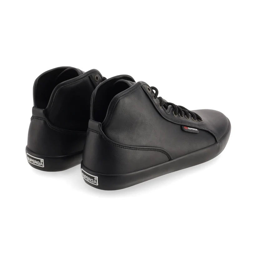 Superga 2184 Synth Material Mid Full Black
