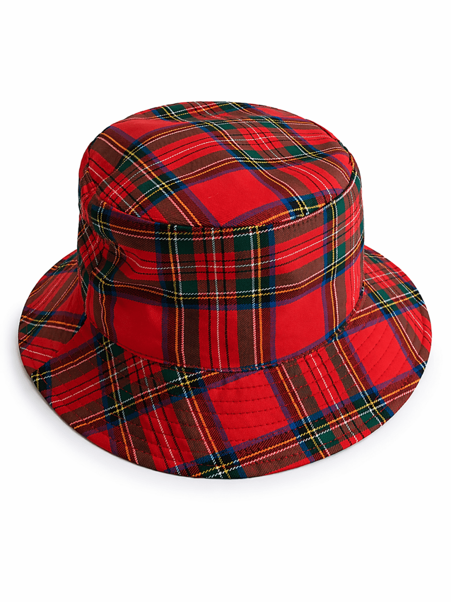 Aero Sport Hat SH222 Red Tartan - Shazem - MENS HEADWEAR - AERO