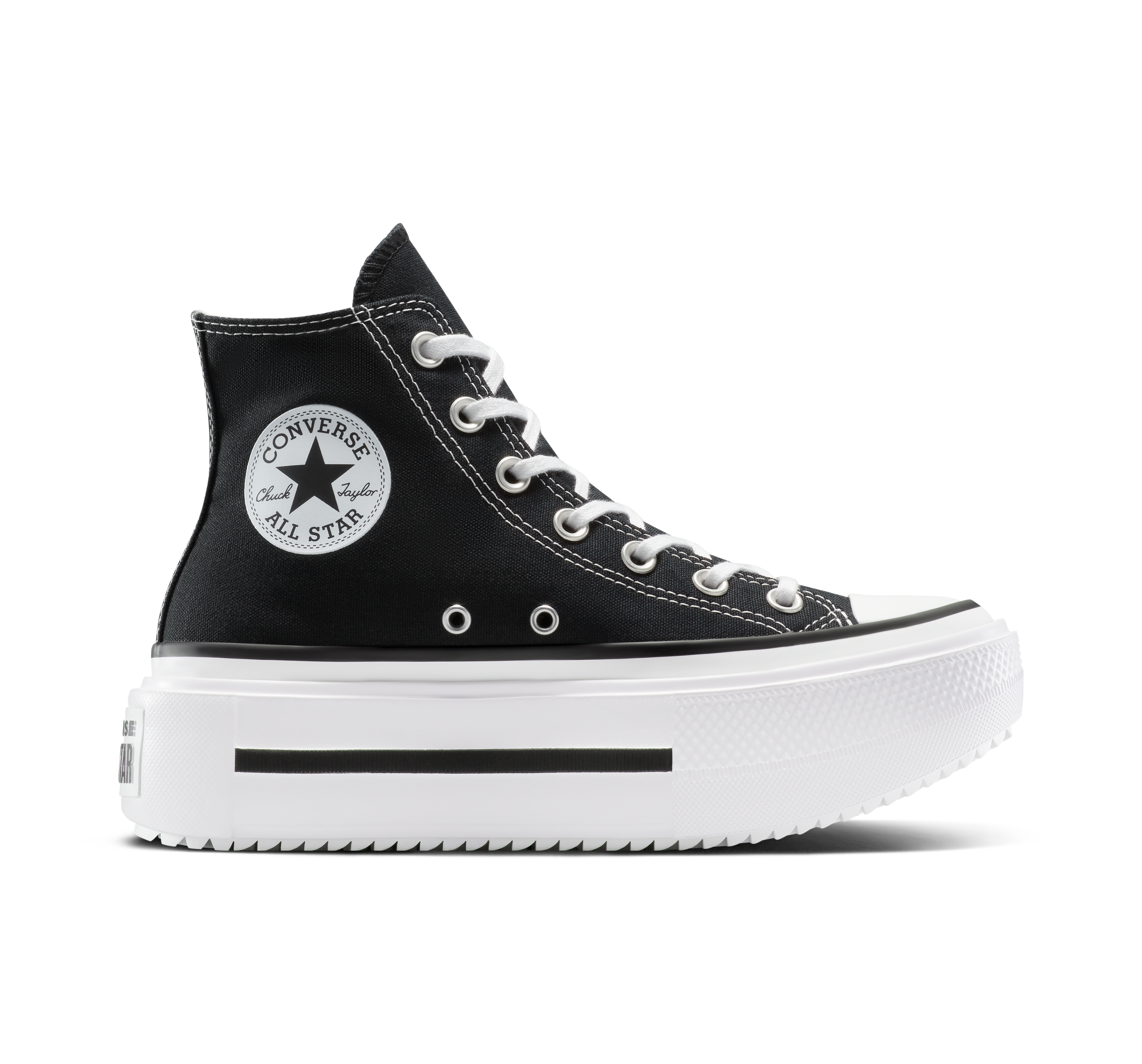 CONVERSE FX CHUCK TAYLOR LIFT DOUBLE STACK BLACK - Shazem