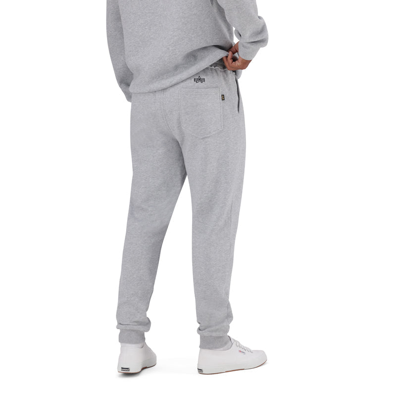 Men's Alpha ATH Dept Trackpant in melange fabric, featuring a comfortable fit and athletic style.